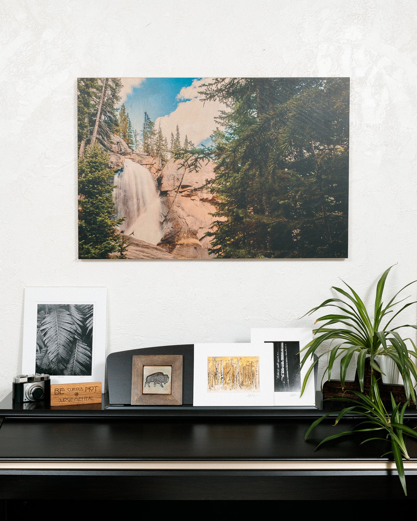 Ouzal Falls - Wood Print