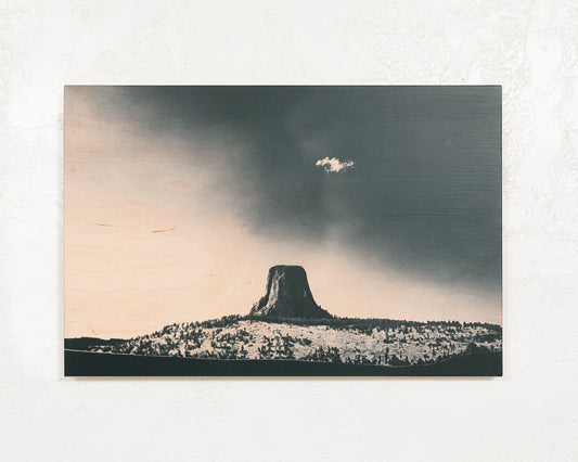 Devils Tower - Wood Print